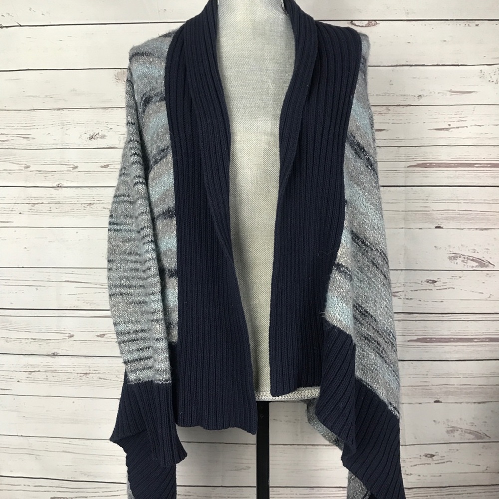 TRIBAL open front knit cardigan long sleeve Sz M